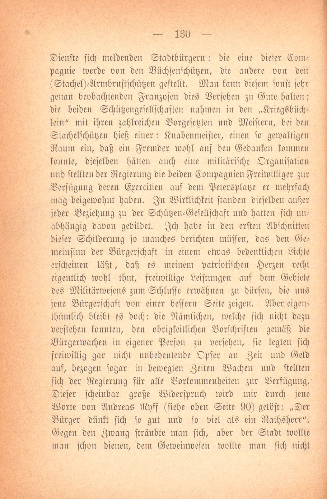 Über das baslerische Militärwesen in den letzten Jahrhunderten – Seite 52