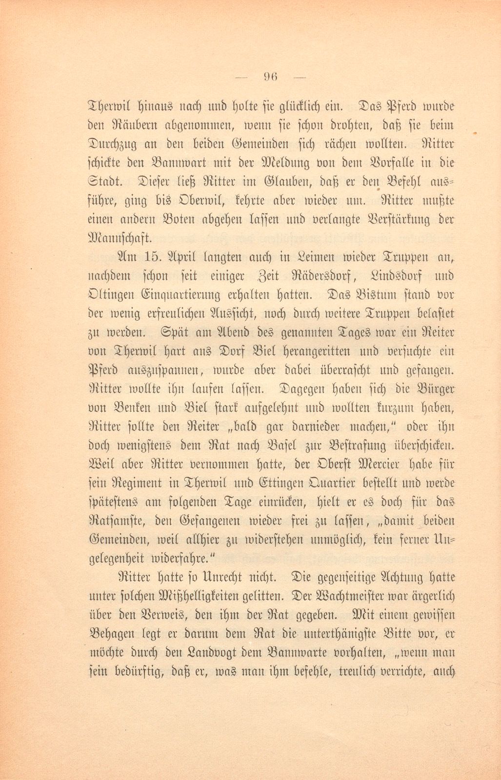 Biel-Benken im dreissigjährigen Kriege – Seite 24