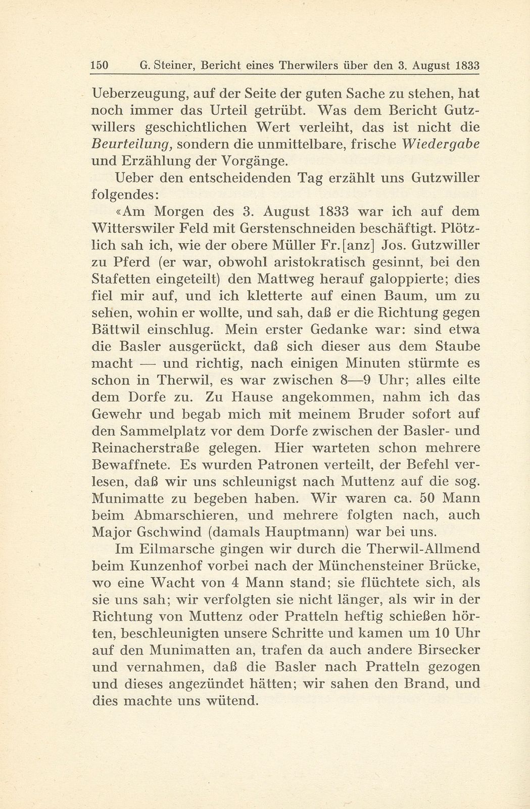 Bericht eines Therwilers über den 3. August 1833 [J. Gutzwiller-Schaub] – Seite 10