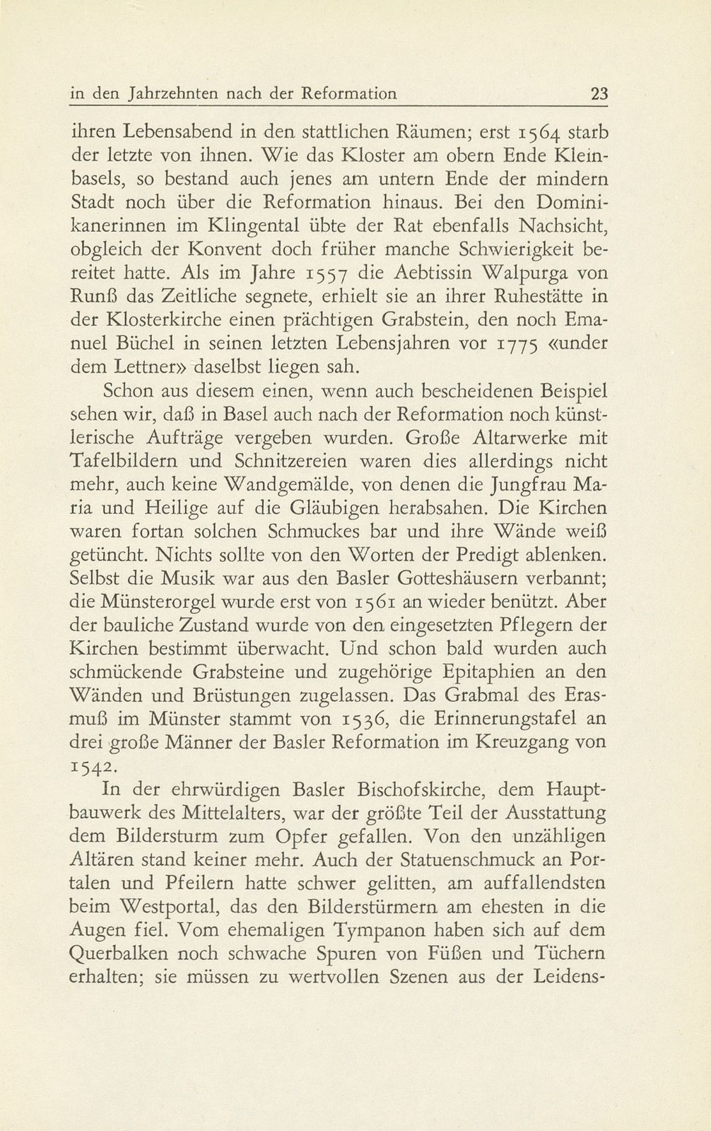 Von Basels öffentlicher Bau- und Kunstpflege in den Jahrzehnten nach der Reformation 1529-1560 – Seite 4