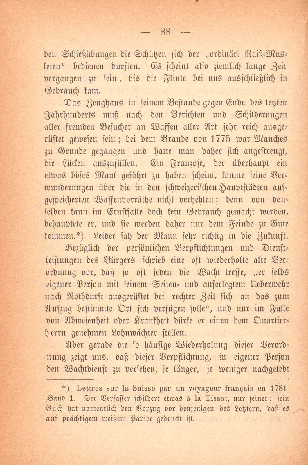 Über das baslerische Militärwesen in den letzten Jahrhunderten – Seite 10