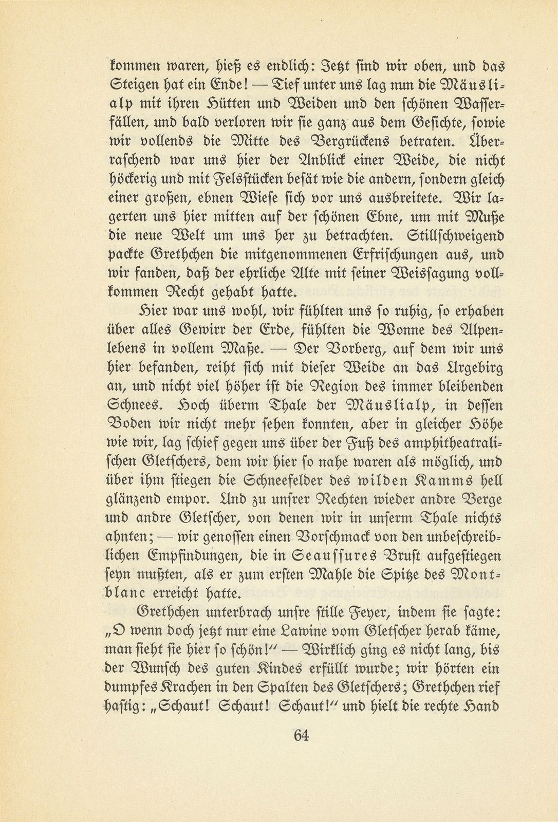 J.J. Bischoff: Fragmente aus der Brieftasche eines Einsiedlers in den Alpen. 1816 – Seite 40