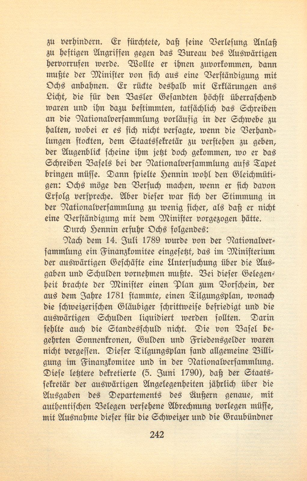 Die Mission des Stadtschreibers Ochs nach Paris 1791 – Seite 22