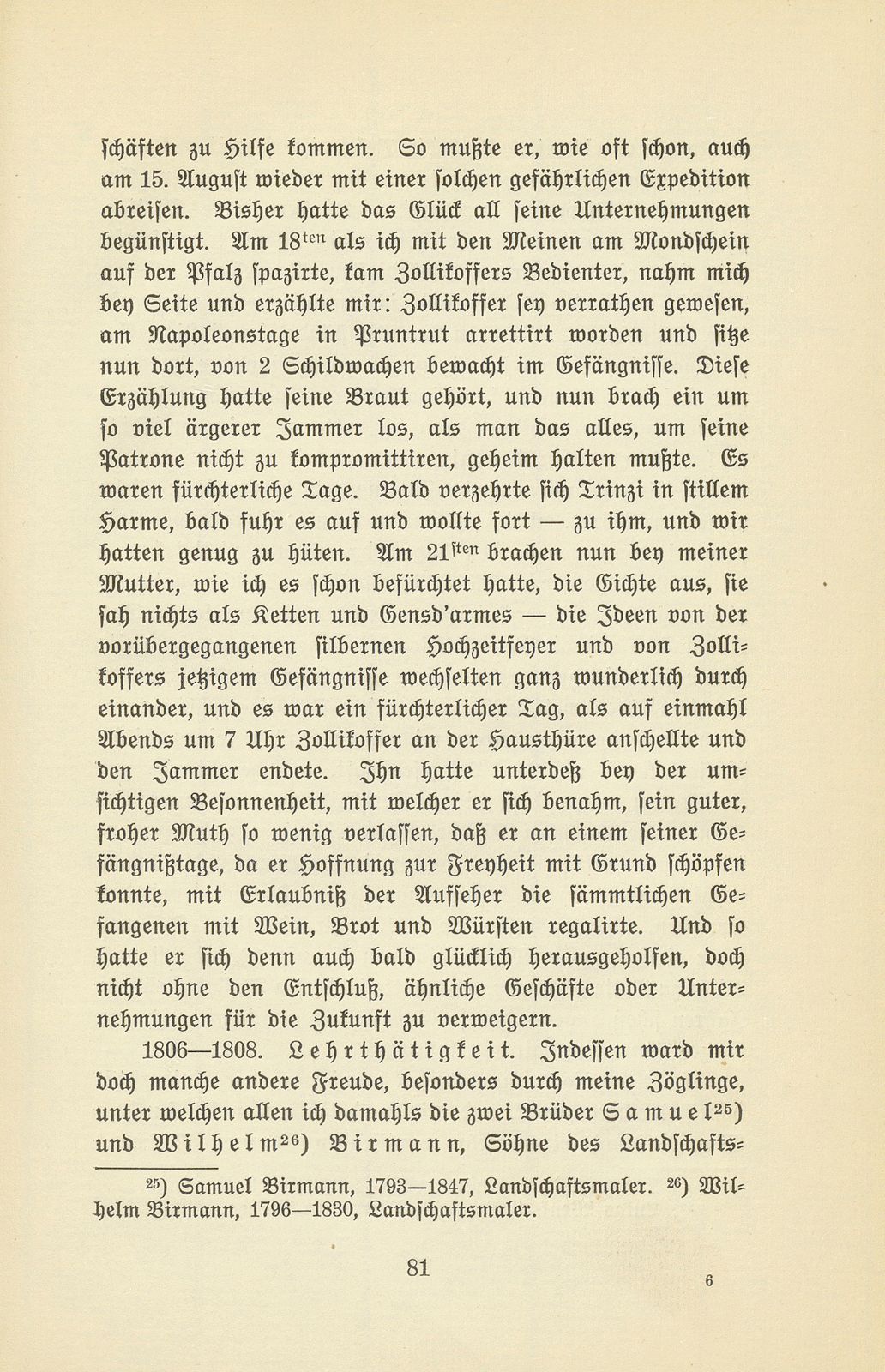 Aus den Aufzeichnungen von Pfarrer Daniel Kraus 1786-1846 – Seite 28