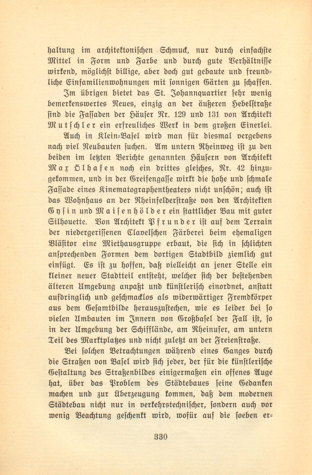 Das künstlerische Leben in Basel vom 1. November 1909 bis 31. Oktober 1910 – Seite 7