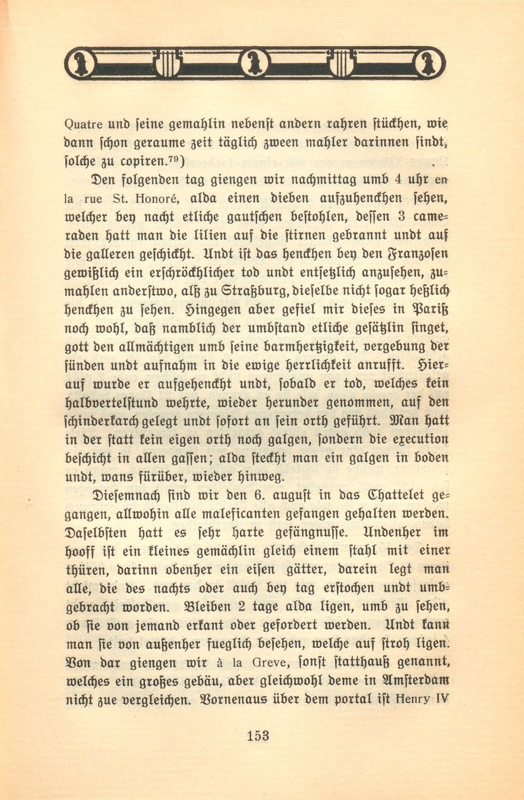 Der Aufenthalt eines Basler Kaufmanns in Paris im Jahre 1701 [Hans Burkhard Respinger] – Seite 35