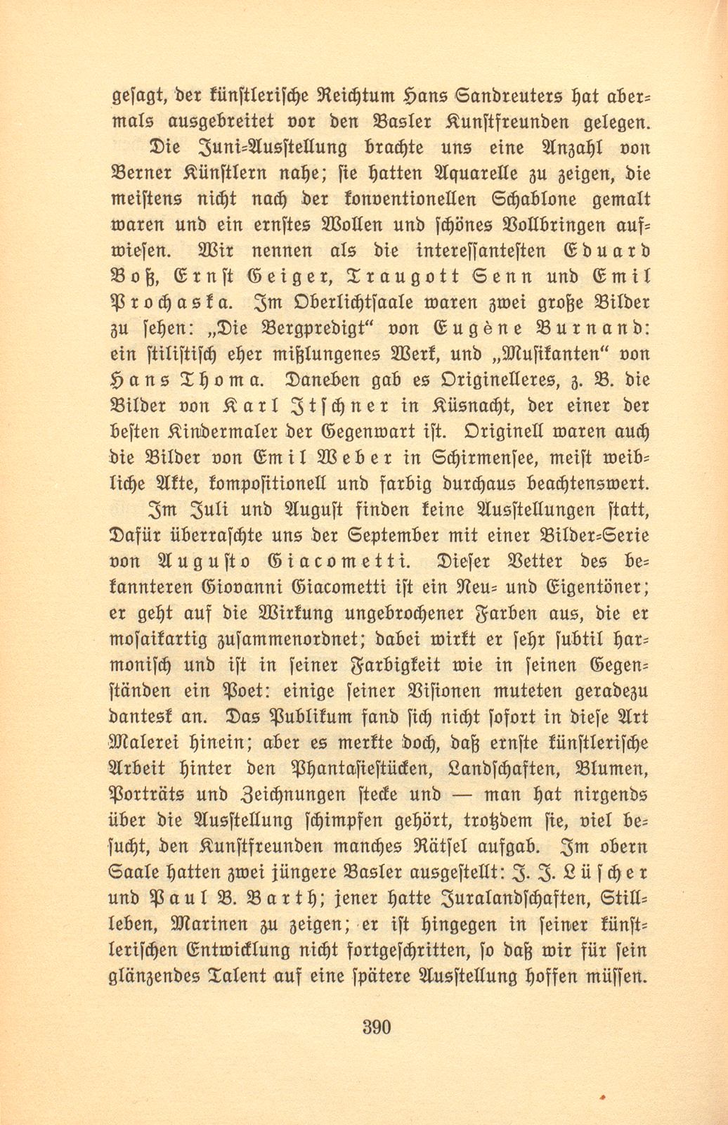 Das künstlerische Leben in Basel vom 1. November 1912 bis 31. Oktober 1913 – Seite 6