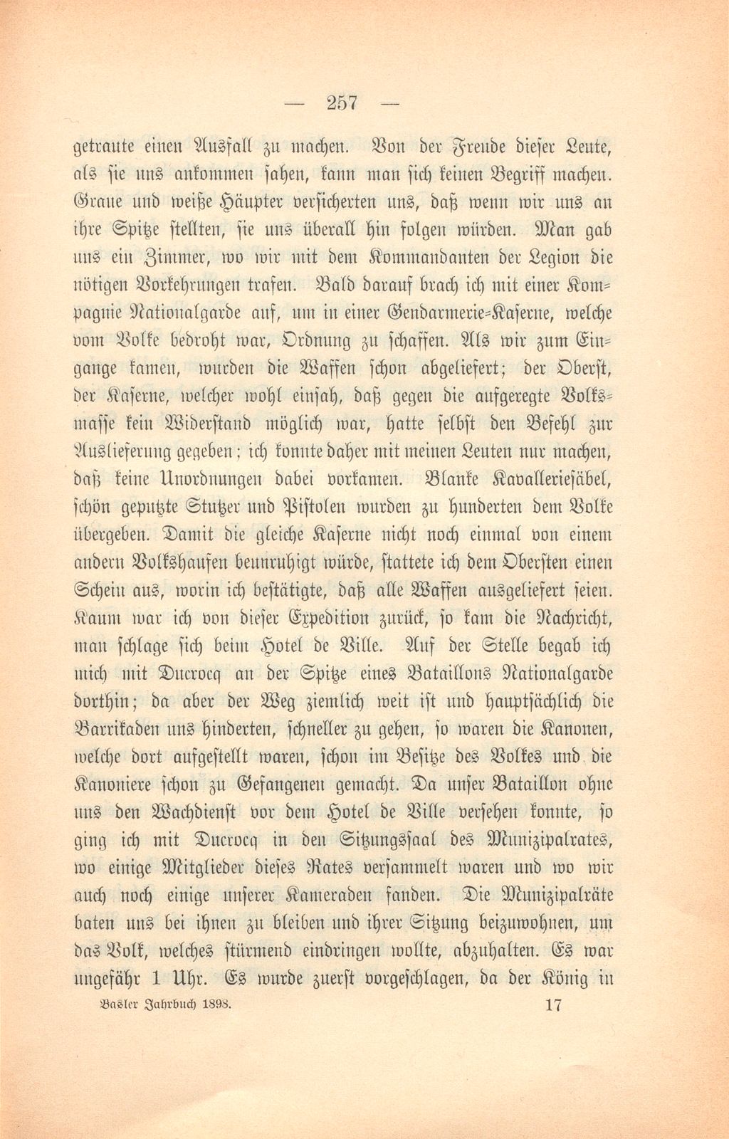 Erlebnisse eines Pariser Polytechnikers während der Februar-Revolution des Jahres 1848 – Seite 9