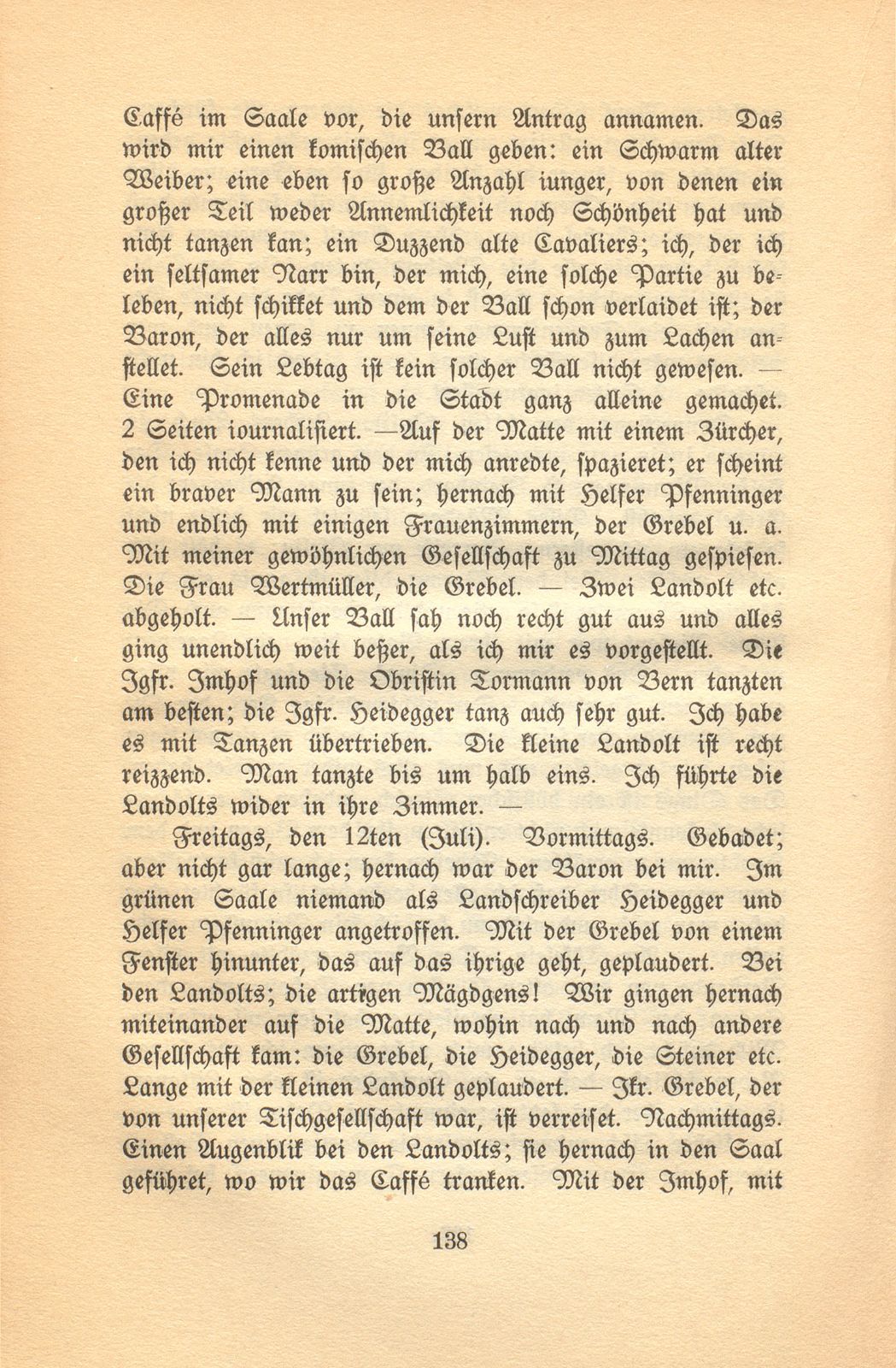 Isaak Iselins Reisetagebuch 1754 – Seite 43