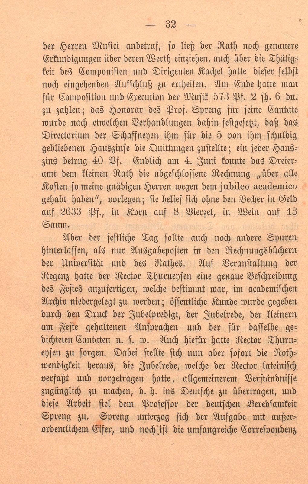 Die dritte Säcularfeier der Universität Basel 1760 – Seite 34