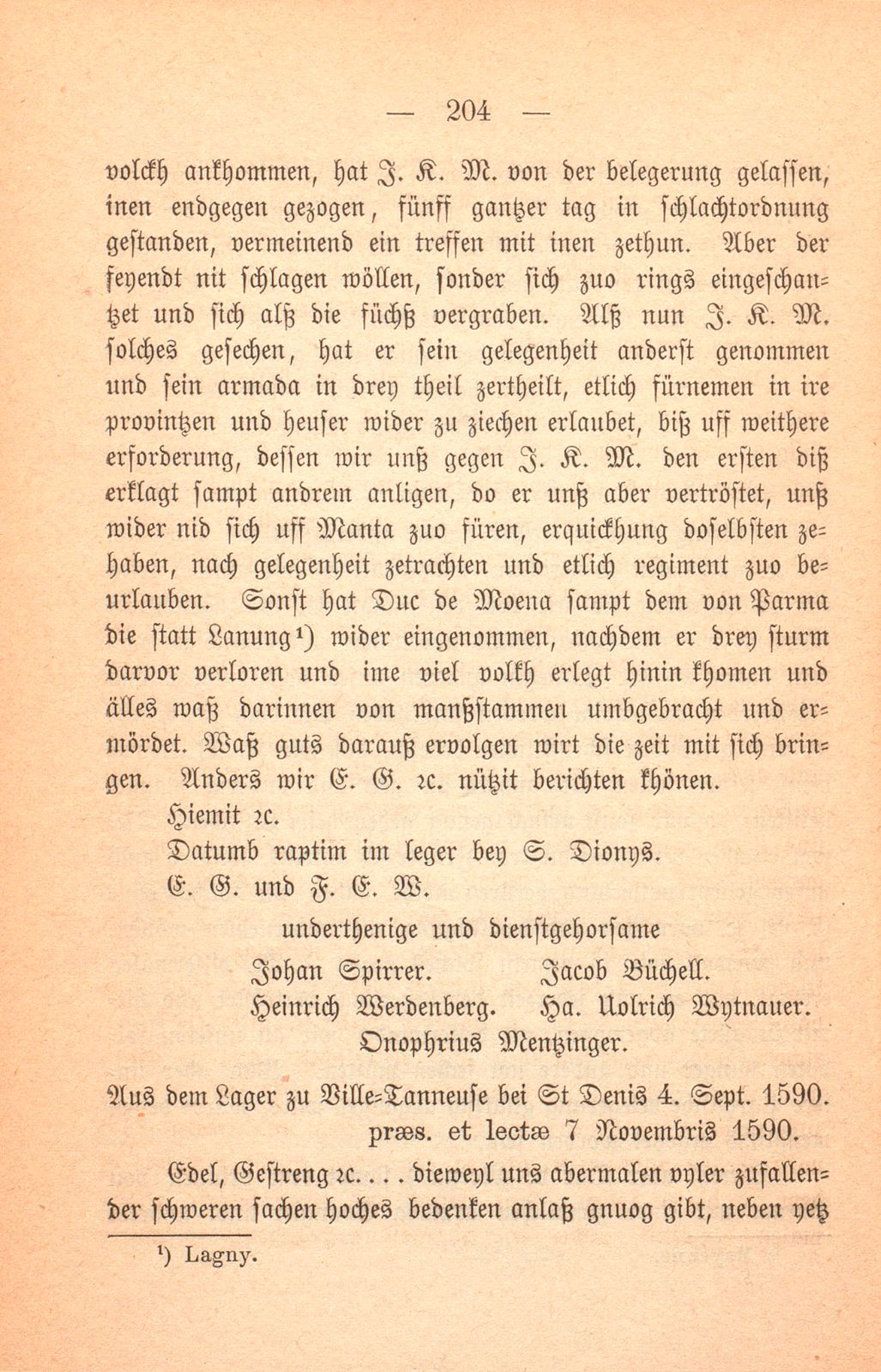 Schicksal einiger Basler Fähnlein in französischem Sold. (1589-1593.) – Seite 53