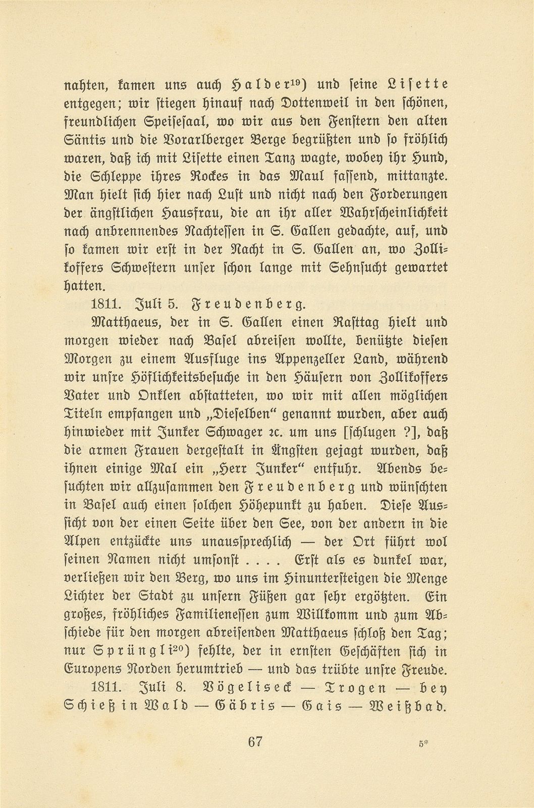 Aus den Aufzeichnungen von Pfarrer Daniel Kraus 1786-1846 – Seite 15