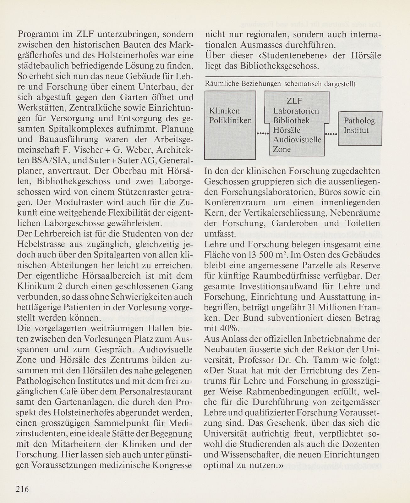 Das Zentrum für Lehre und Forschung (ZLF) der Universitätskliniken im Kantonsspital – Seite 4