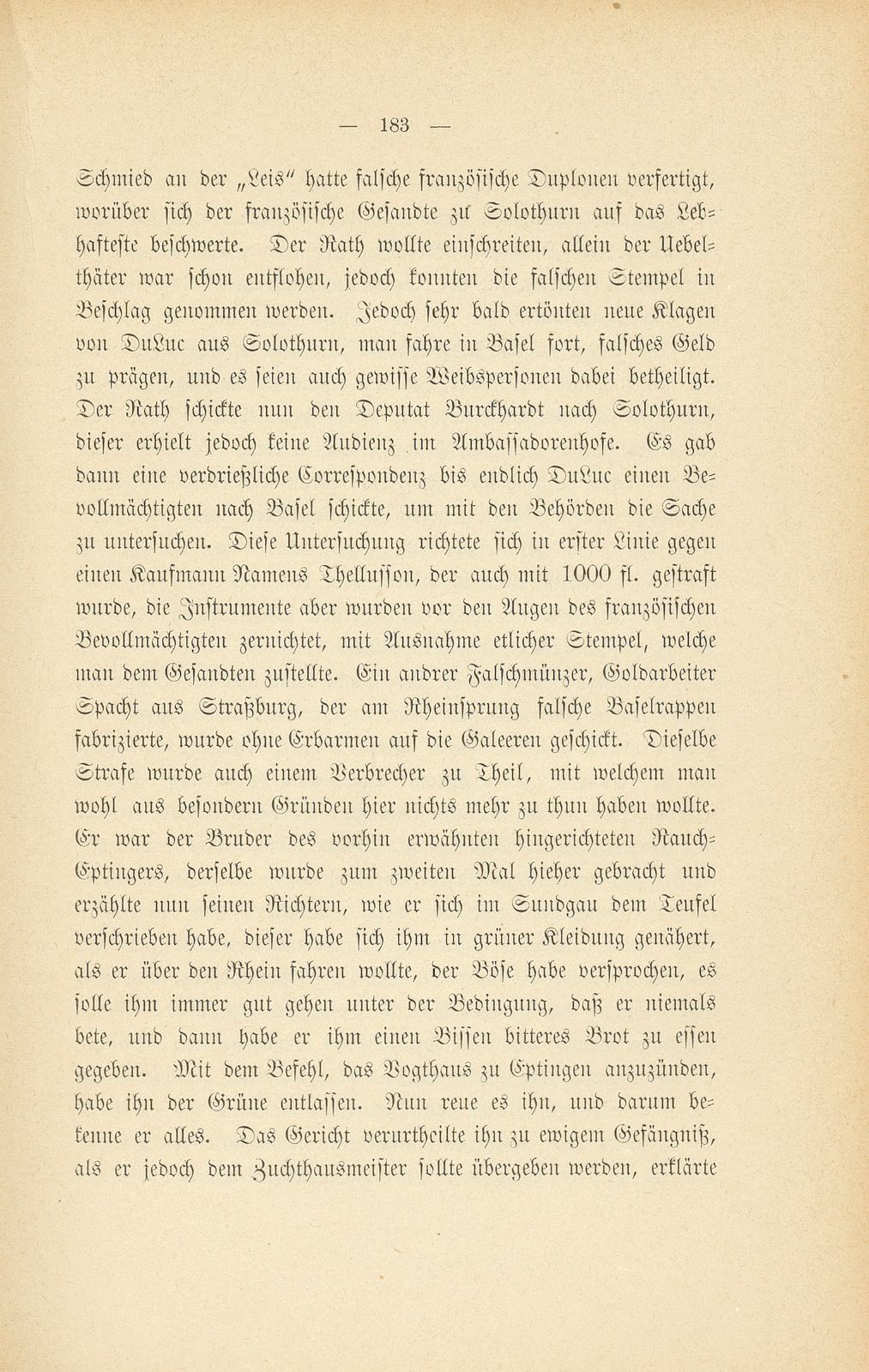 Mitteilungen aus einer Basler Chronik des beginnenden XVIII. Jahrhunderts [Sam. v. Brunn] – Seite 19