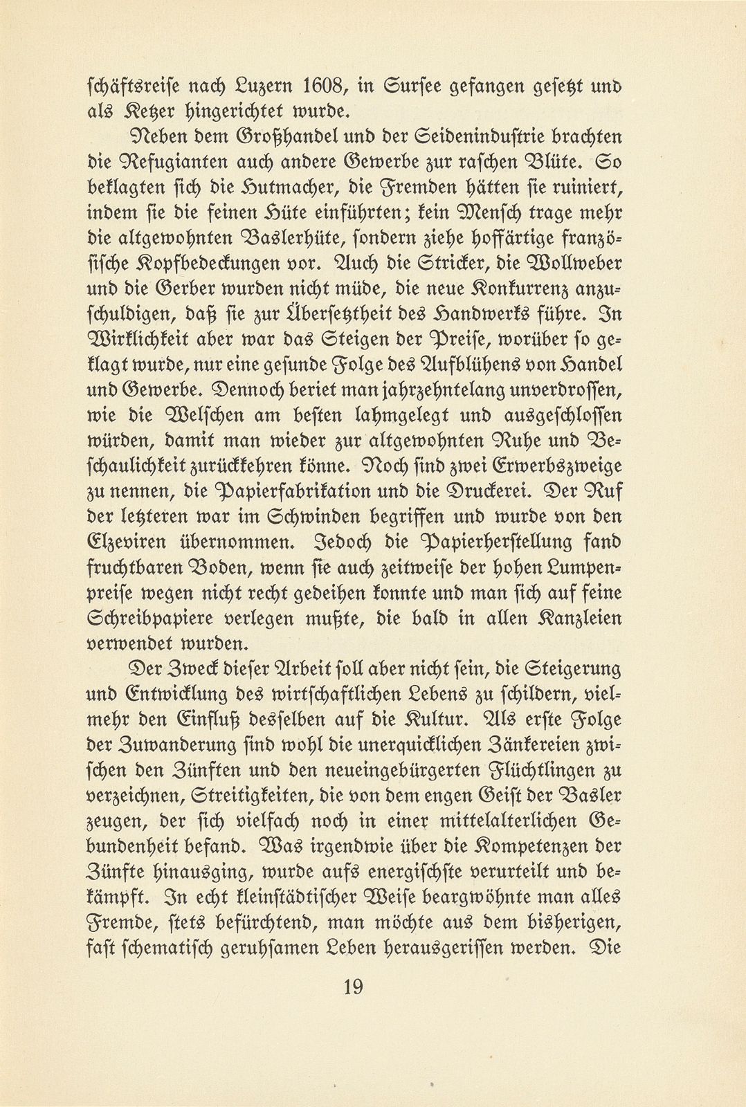 Der Einfluss der französischen Refugianten auf die Kultur Basels – Seite 8