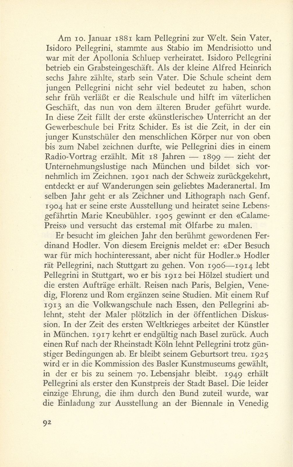 Alfred Heinrich Pellegrini (1881-1958) – Seite 2