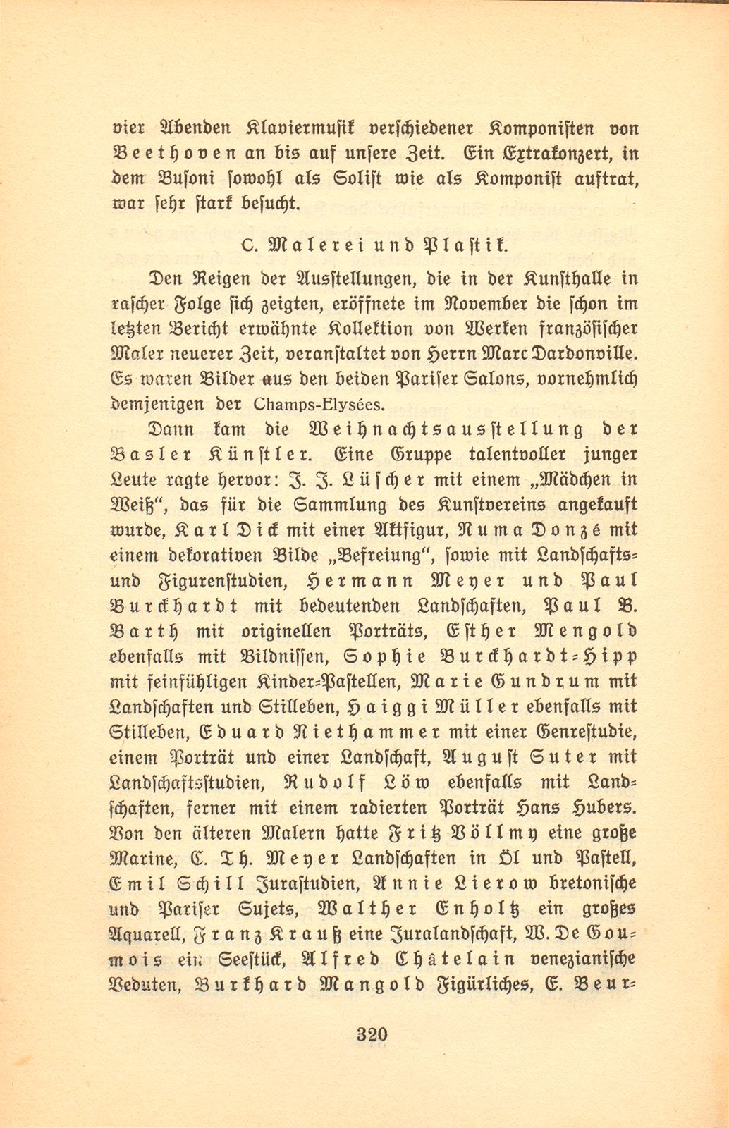 Das künstlerische Leben in Basel vom 1. November 1909 bis 31. Oktober 1910 – Seite 3