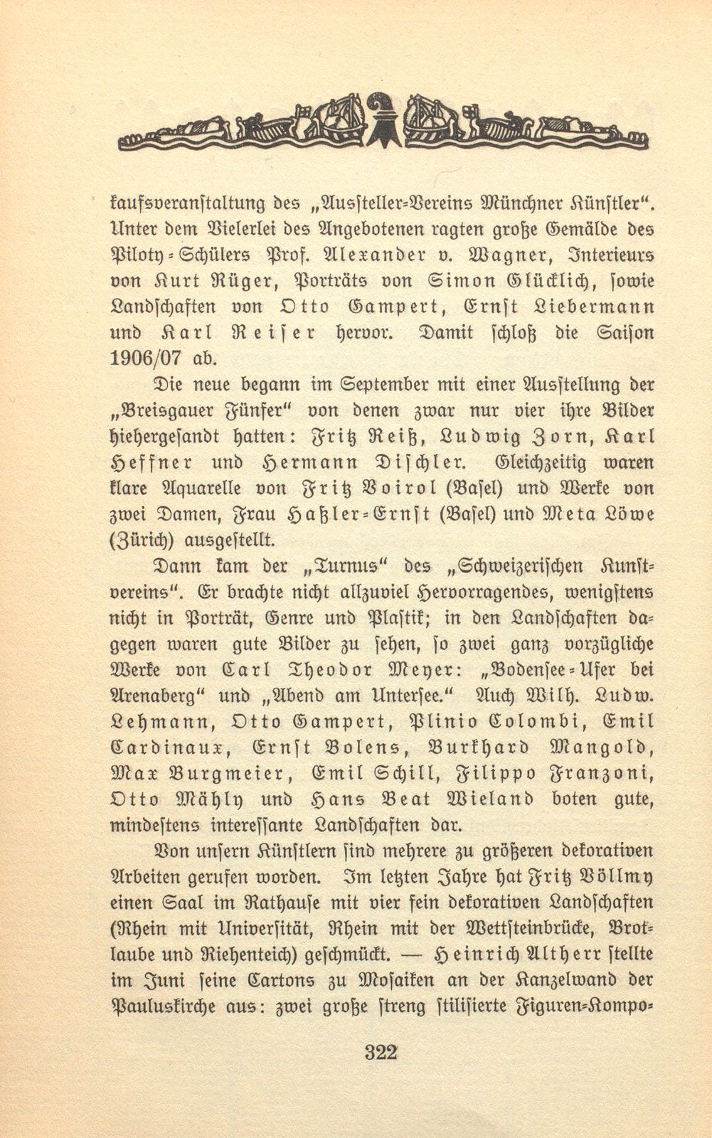 Das künstlerische Leben in Basel vom 1. November 1906 bis 31. Oktober 1907 – Seite 6