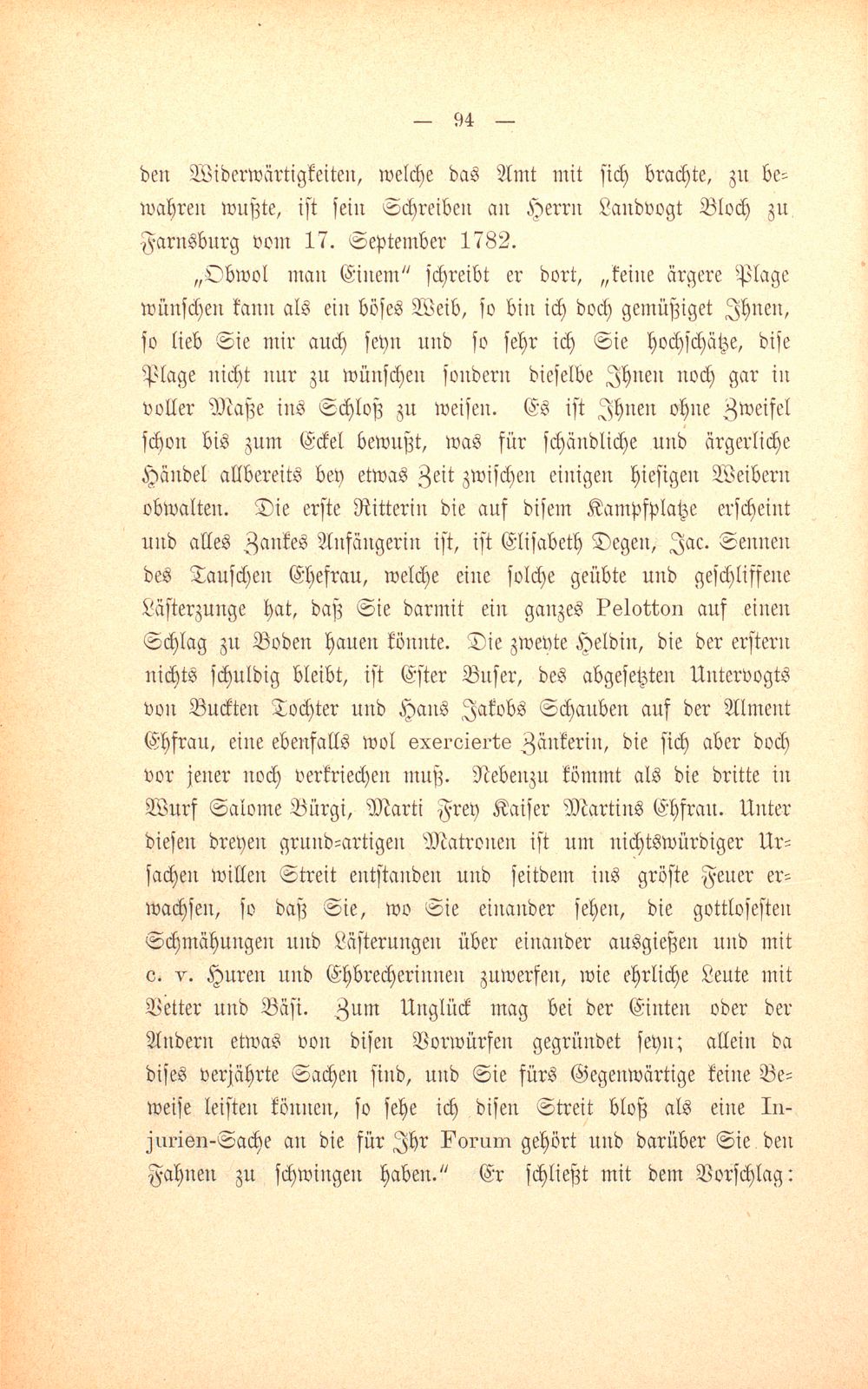 M. Johann Jakob Huber, weil. Pfarrer und Dekan in Sissach und seine Sammlungen zur Geschichte der Stadt und Landschaft Basel – Seite 20