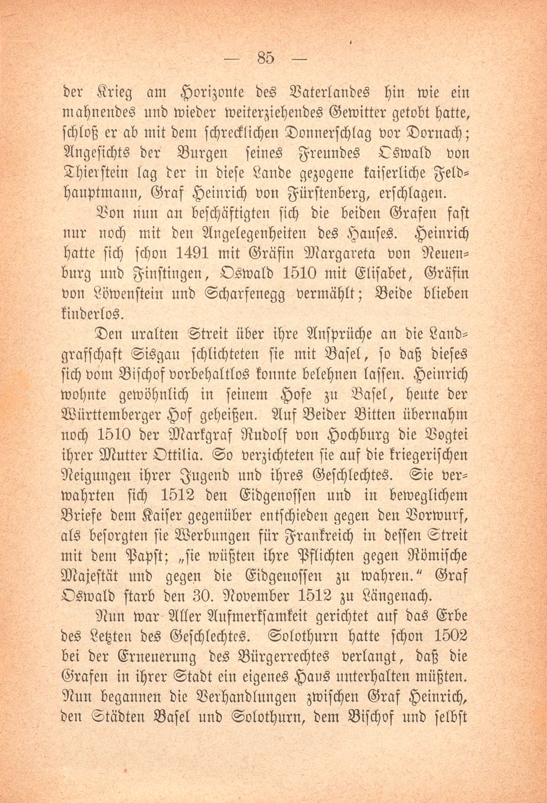 Graf Oswald von Thierstein und der Ausgang seines Geschlechts – Seite 38