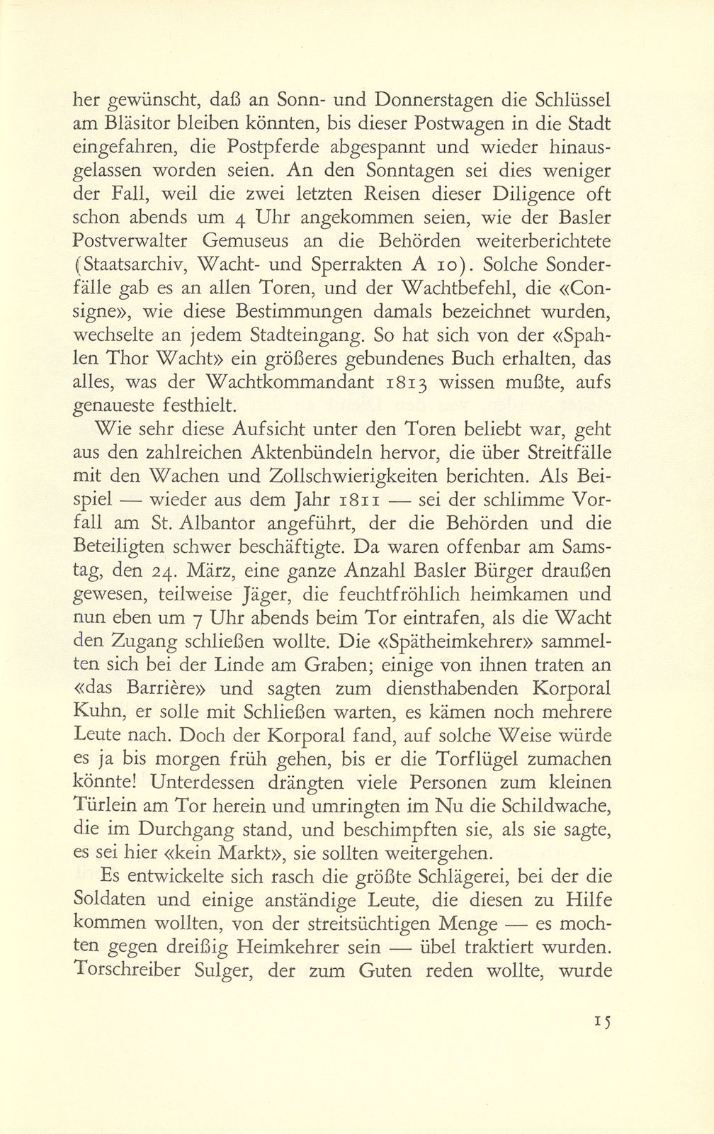 Die Basler Torsperren im 19. Jahrhundert – Seite 3