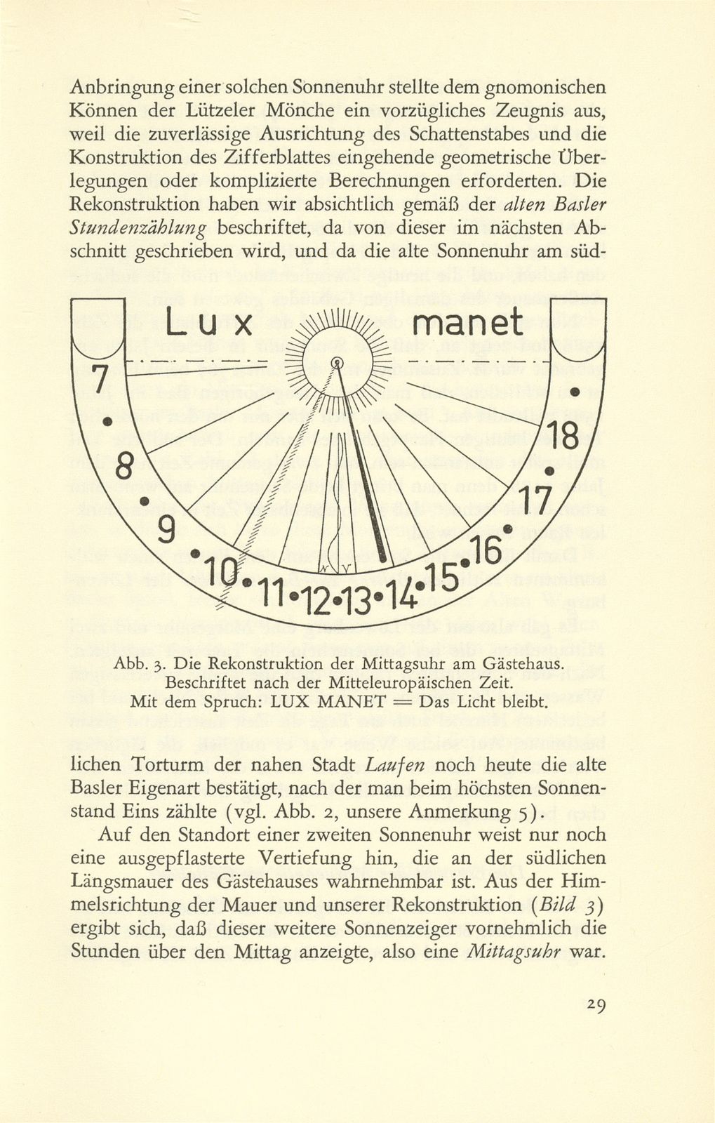 Schilderung der Sonnenuhren auf dem Löwenberg – Seite 6