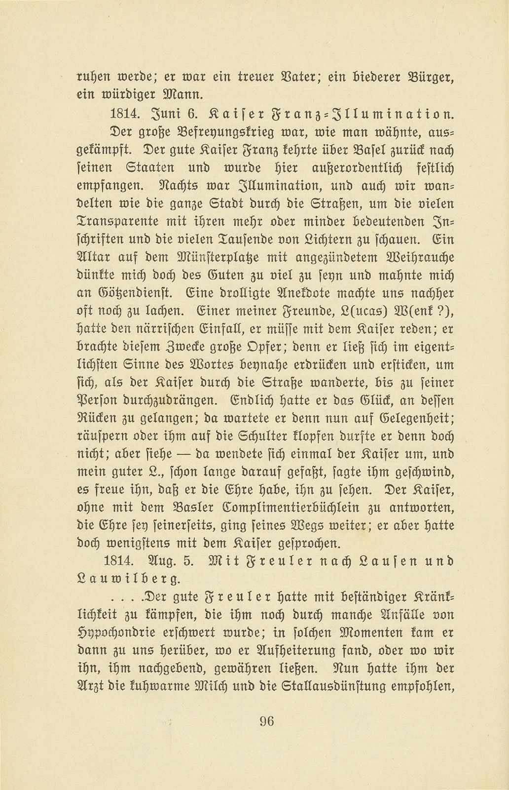 Aus den Aufzeichnungen von Pfarrer Daniel Kraus 1786-1846 – Seite 44