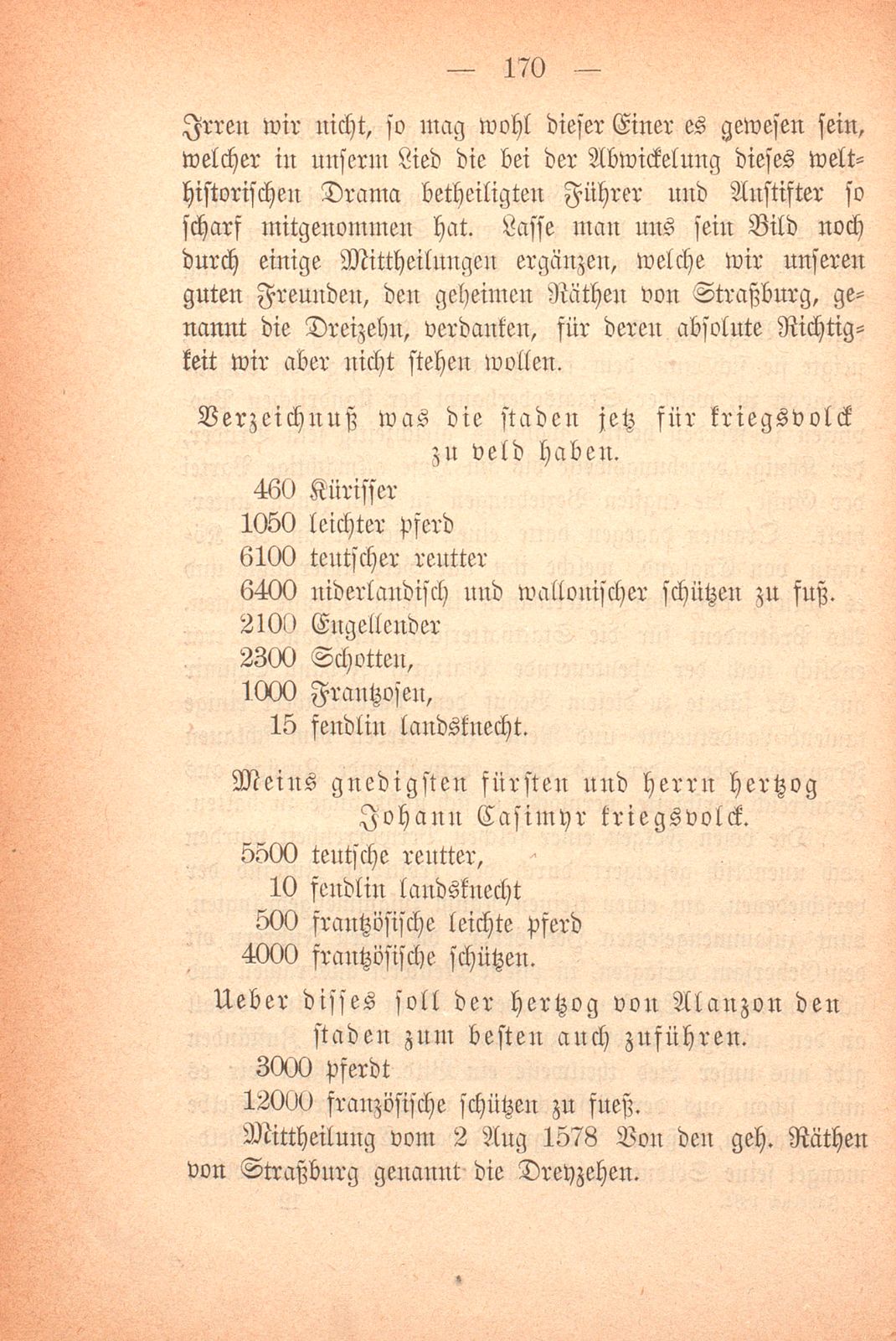 Lied eines deutschen Reiters aus dem Heere der niederländischen Patrioten 1579 – Seite 9