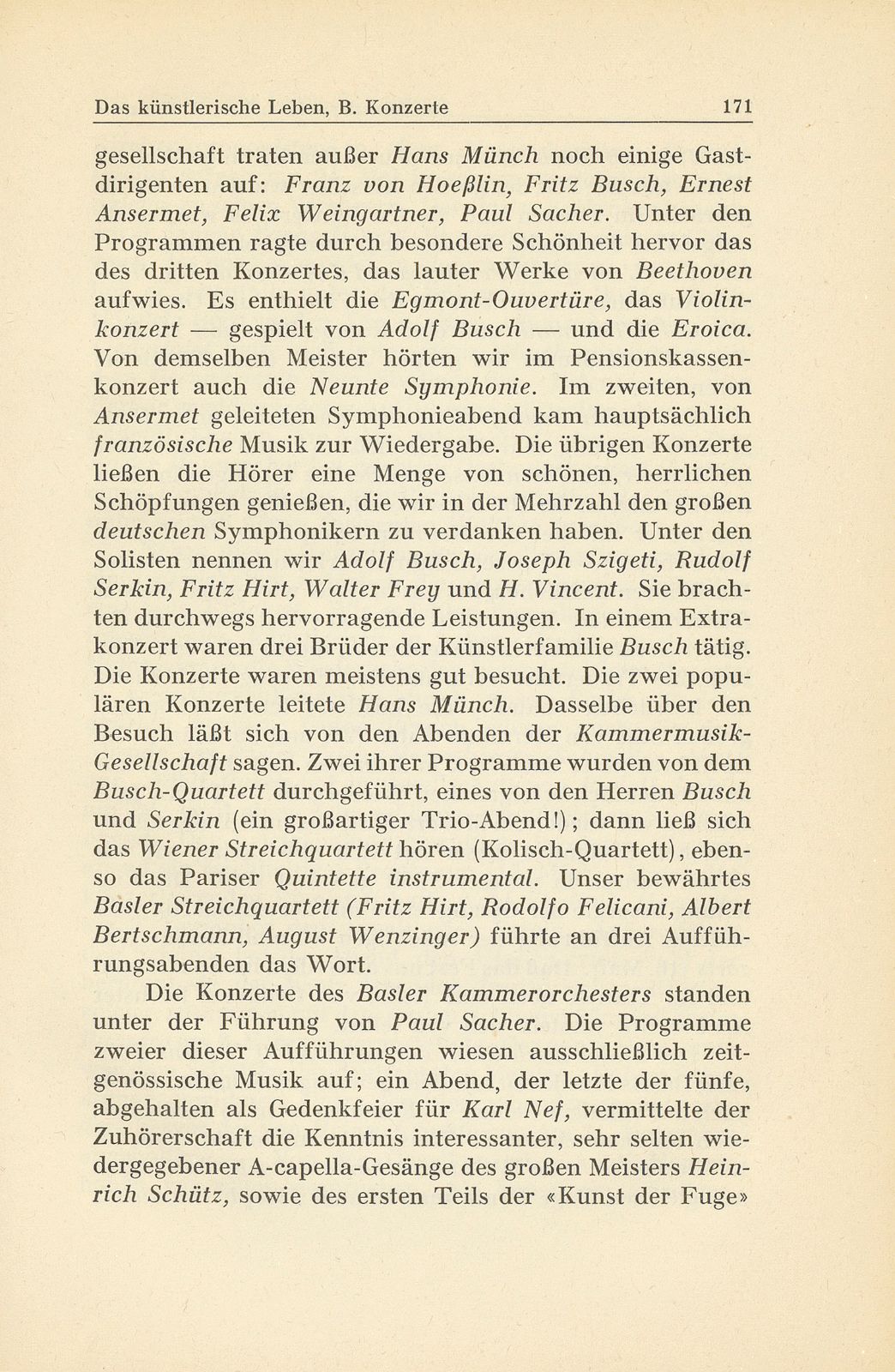 Das künstlerische Leben in Basel vom 1. Oktober 1935 bis 30. September 1936 – Seite 3