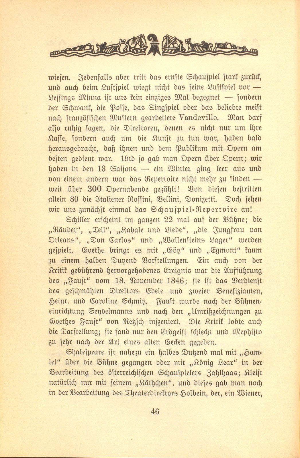 Das alte Basler Theater auf dem Blömlein – Seite 46