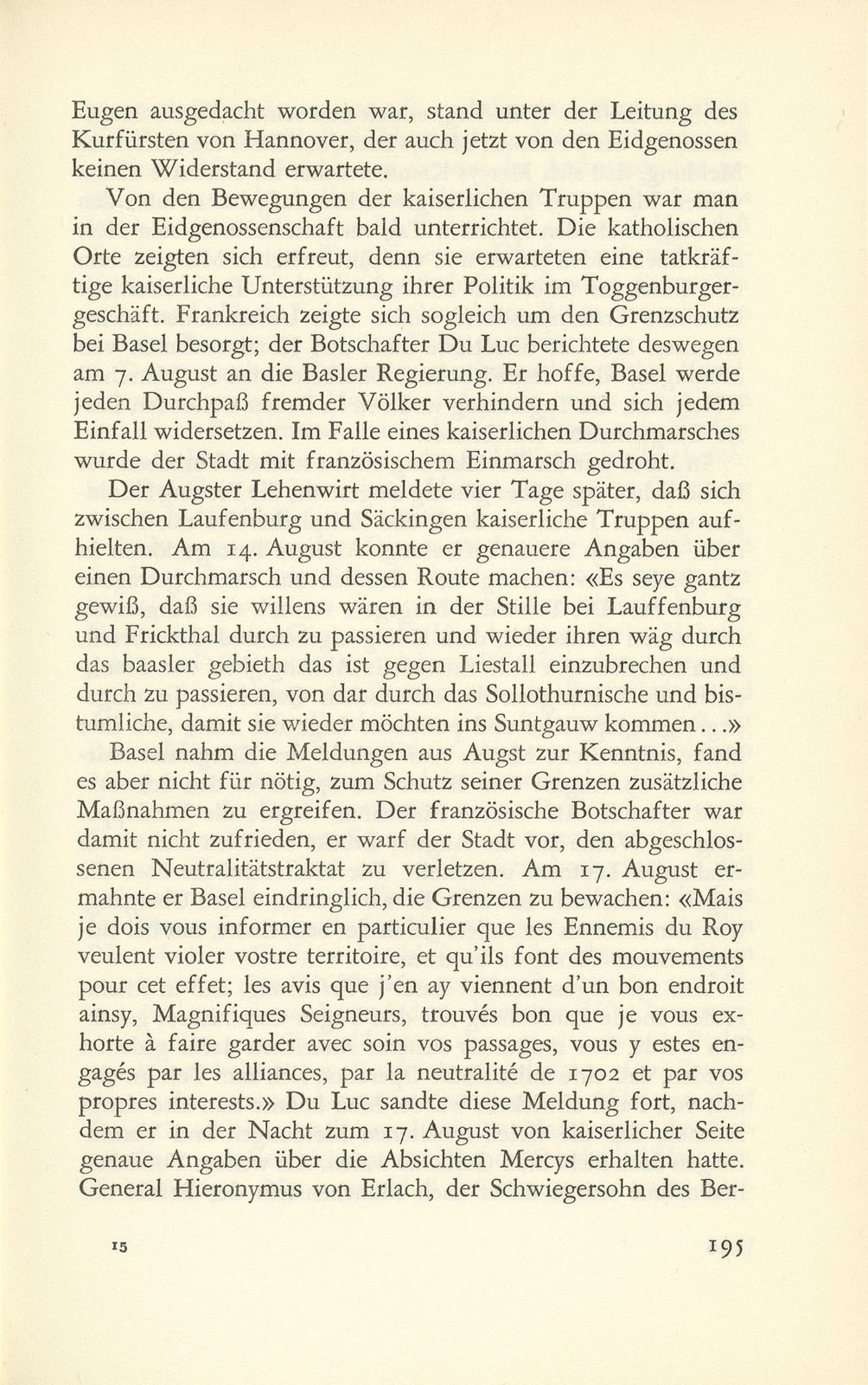 Eine Neutralitätsverletzung vor 250 Jahren – Seite 5