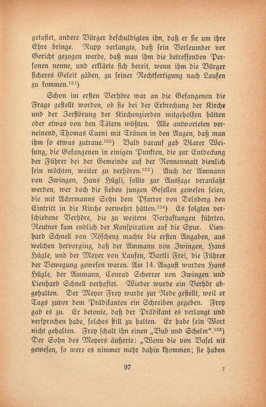 Die Gegenreformation im baslerisch-bischöflichen Laufen – Seite 7