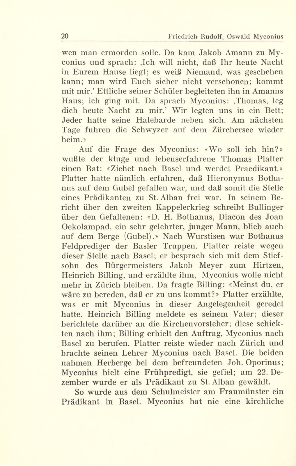 Oswald Myconius, der Nachfolger Oekolampads – Seite 7