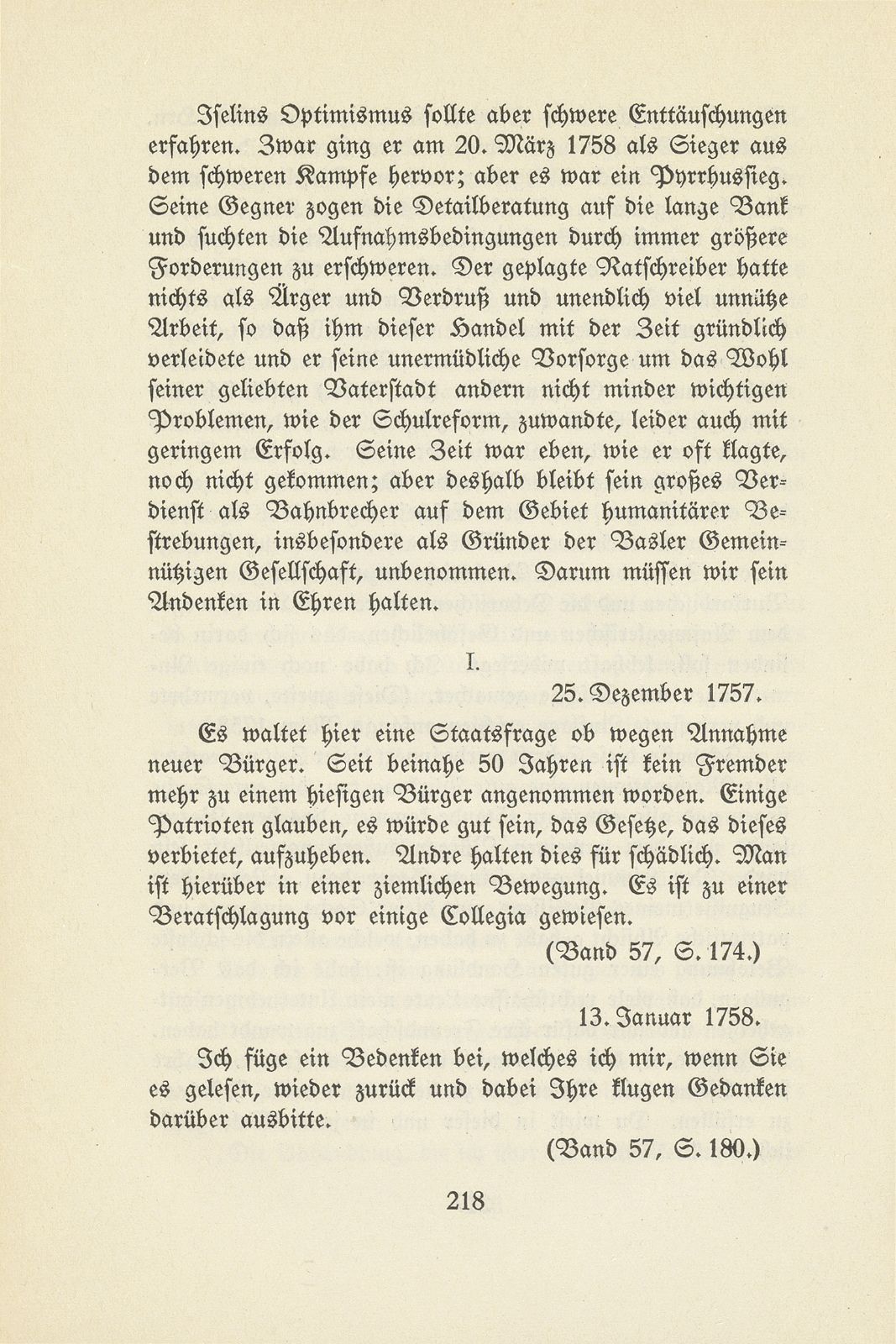 Der Kampf um die Wiederaufnahme neuer Bürger in Basel, 1757-1762 – Seite 7