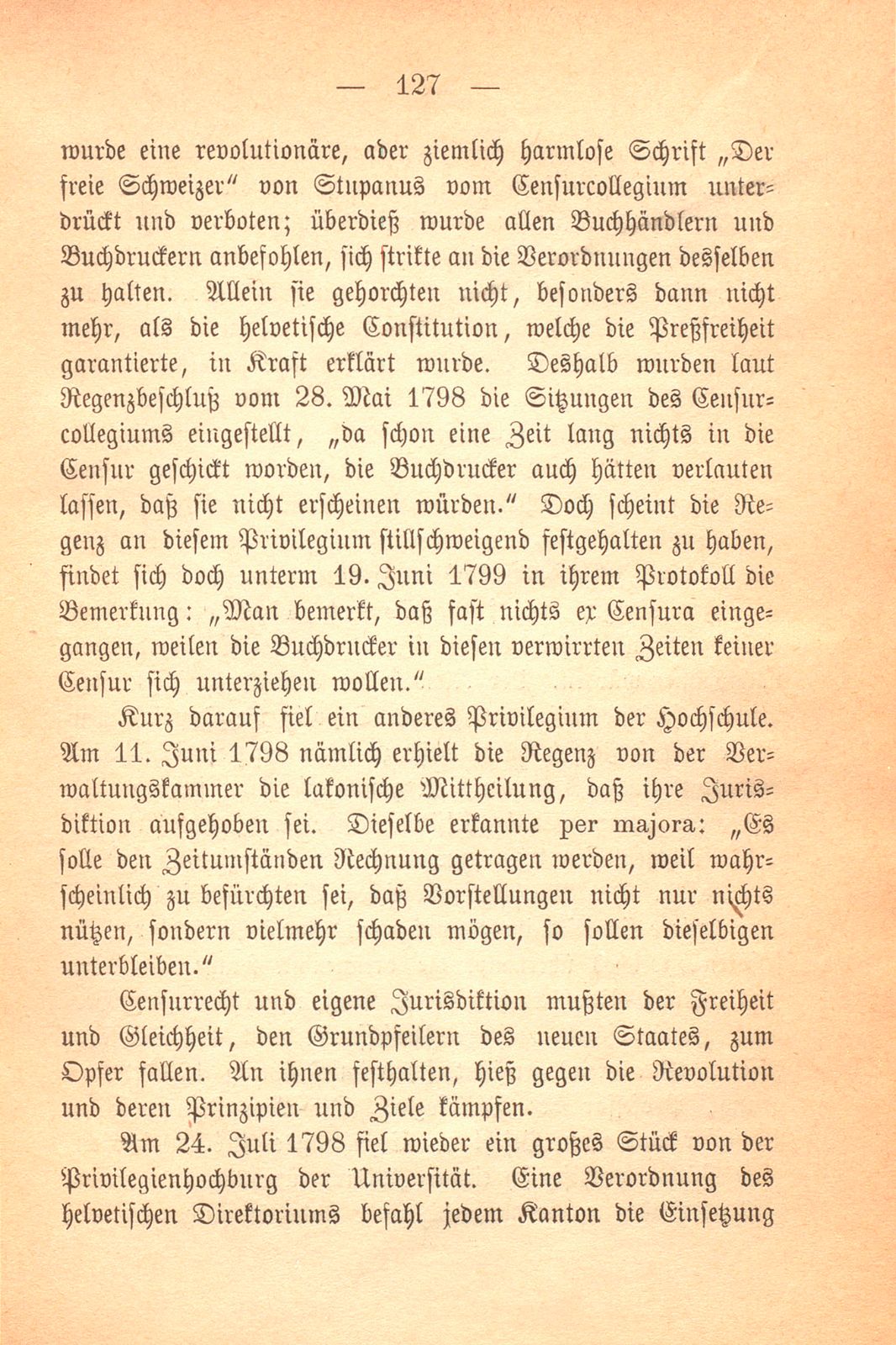 Die Basler Hochschule während der Helvetik 1798-1803 – Seite 12