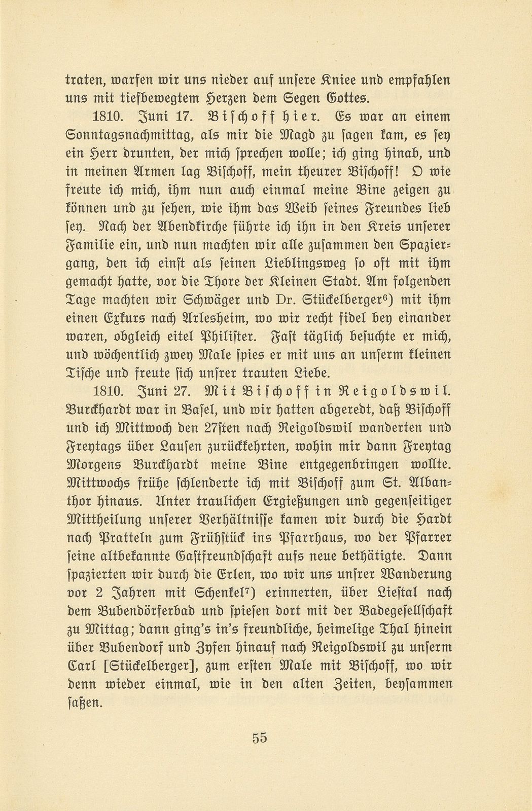 Aus den Aufzeichnungen von Pfarrer Daniel Kraus 1786-1846 – Seite 3