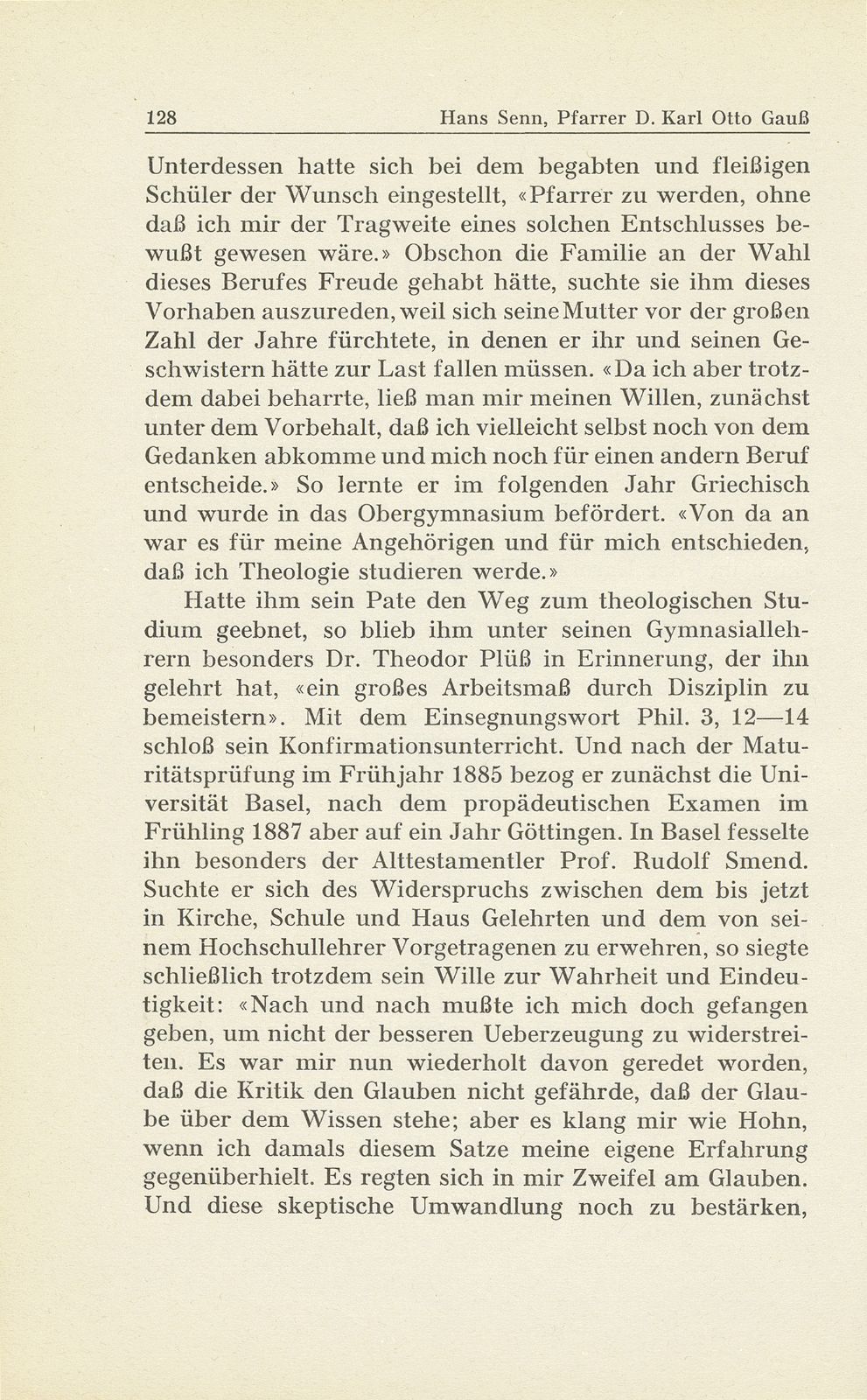 Pfarrer D. Karl Otto Gauss 1867-1938 – Seite 2