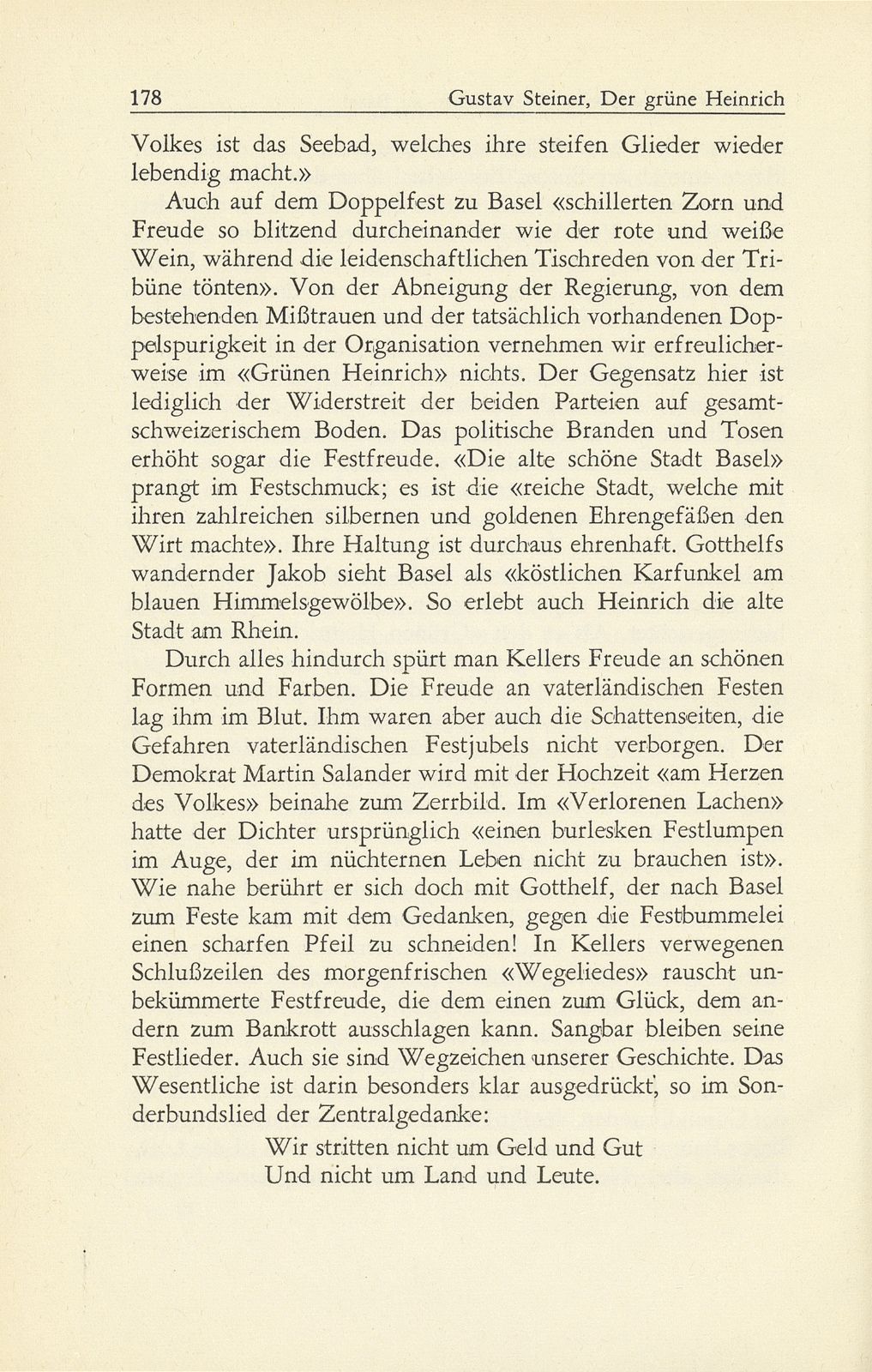 Der grüne Heinrich auf dem eidgenössischen Freischiessen zu Basel im Jahre 1844 – Seite 19