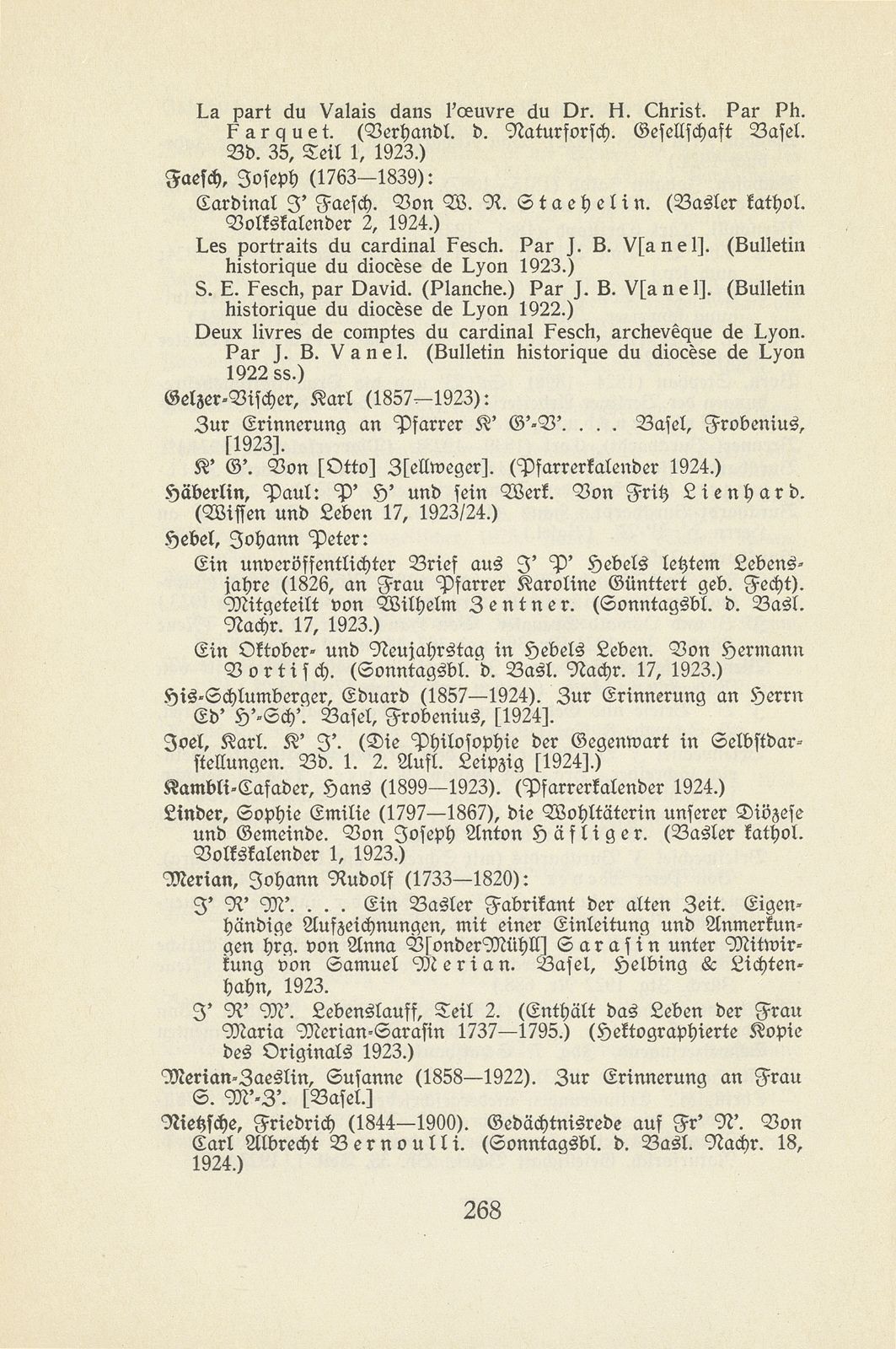 Basler Bibliographie 1924 – Seite 11