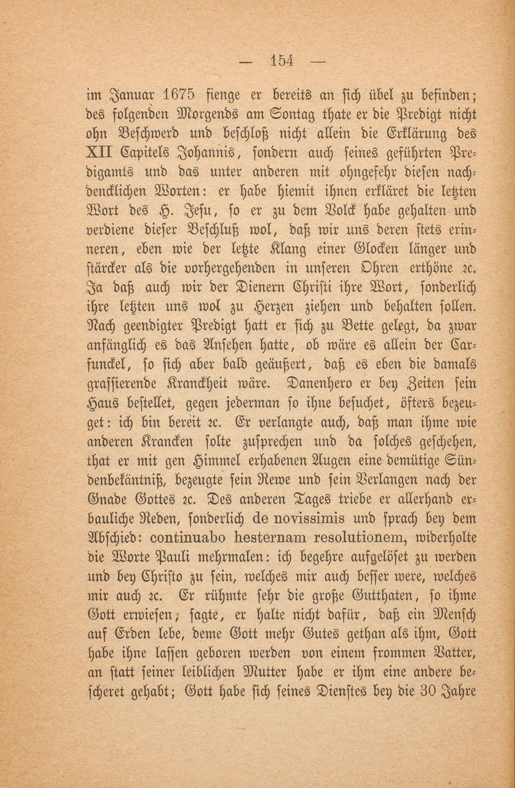 Aus einem baslerischen Stammbuch, XVII. Jahrhundert – Seite 18