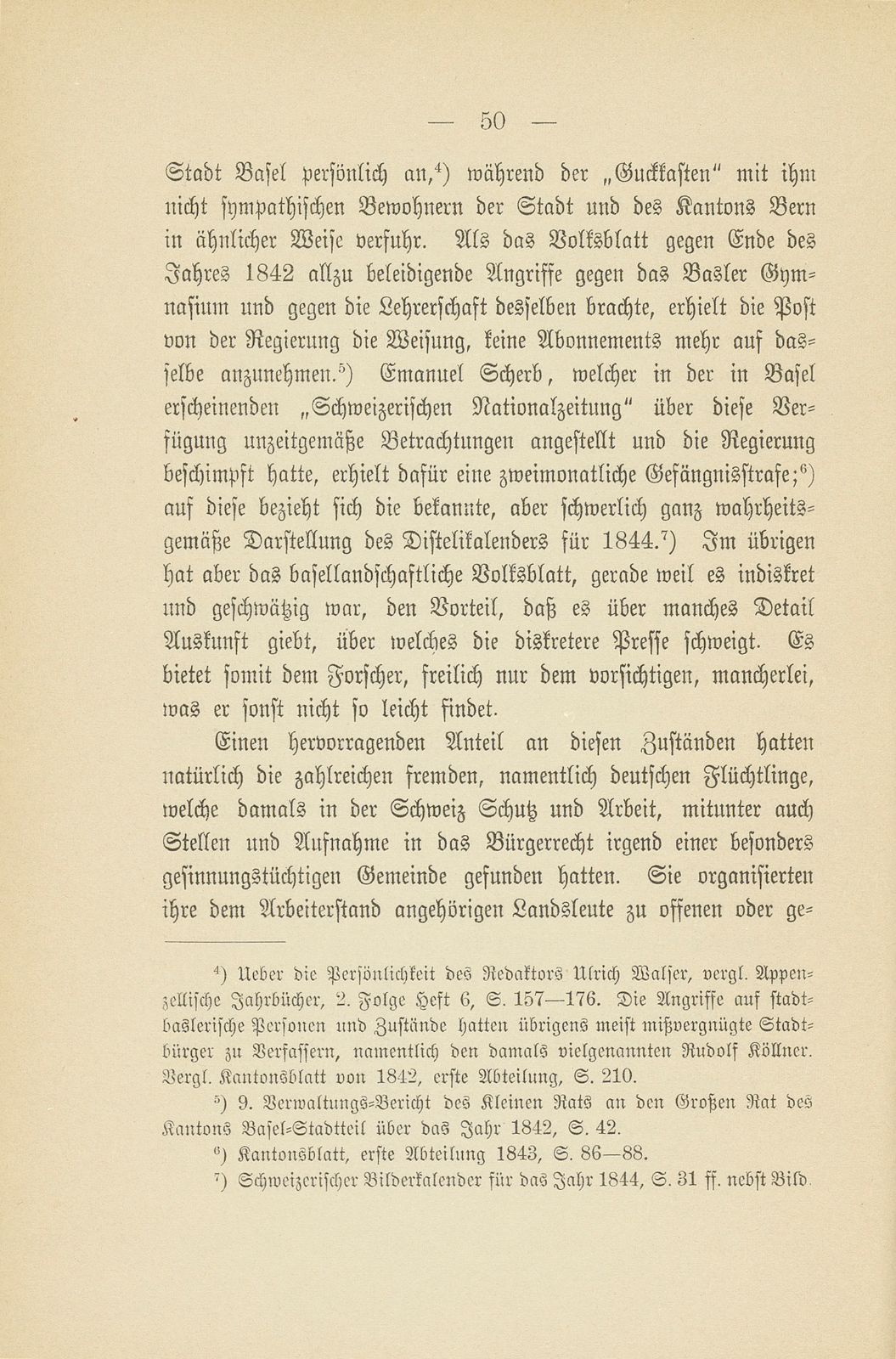 Basel zur Zeit der Freischarenzüge und des Sonderbunds – Seite 6