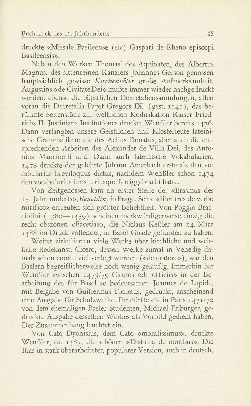 Vom Basler Buchdruck des 15. Jahrhunderts – Seite 16