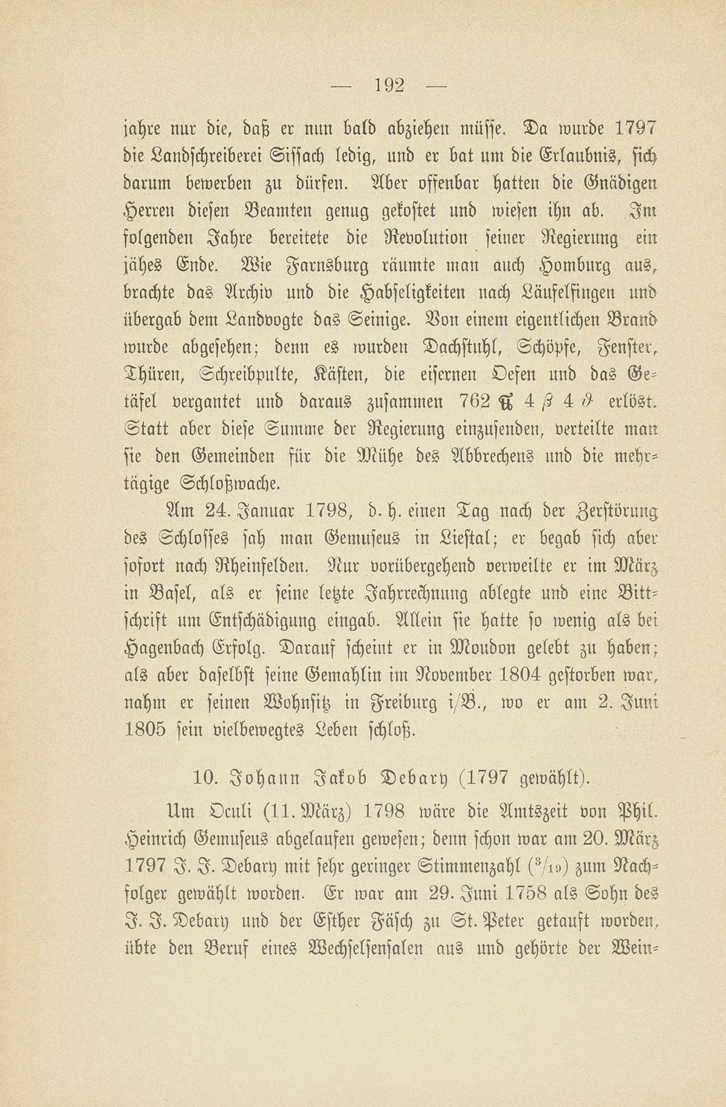 Stadt und Landschaft Basel in der zweiten Hälfte des 18. Jahrhunderts – Seite 69