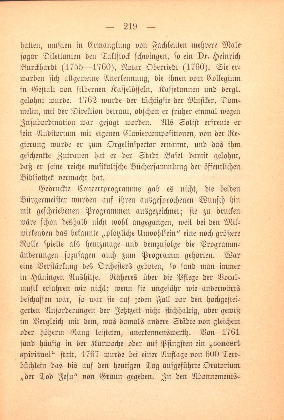 Basels Concertwesen im 18. und zu Anfang des 19. Jahrhunderts – Seite 39