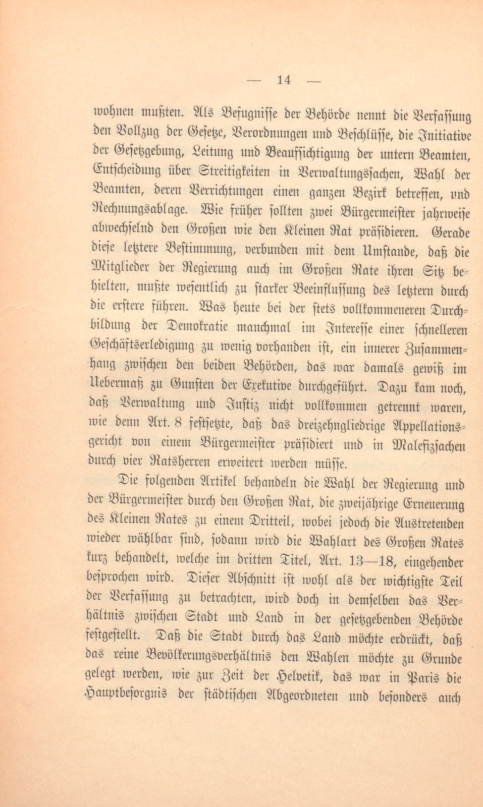 Zwei Basler Verfassungen aus dem Anfang unseres Jahrhunderts – Seite 14