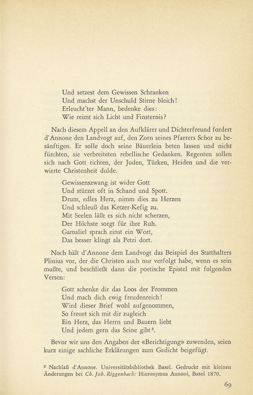 Der Basler Pfarrer Hieronymus d'Annone als Freund von Berner Pietisten – Seite 3