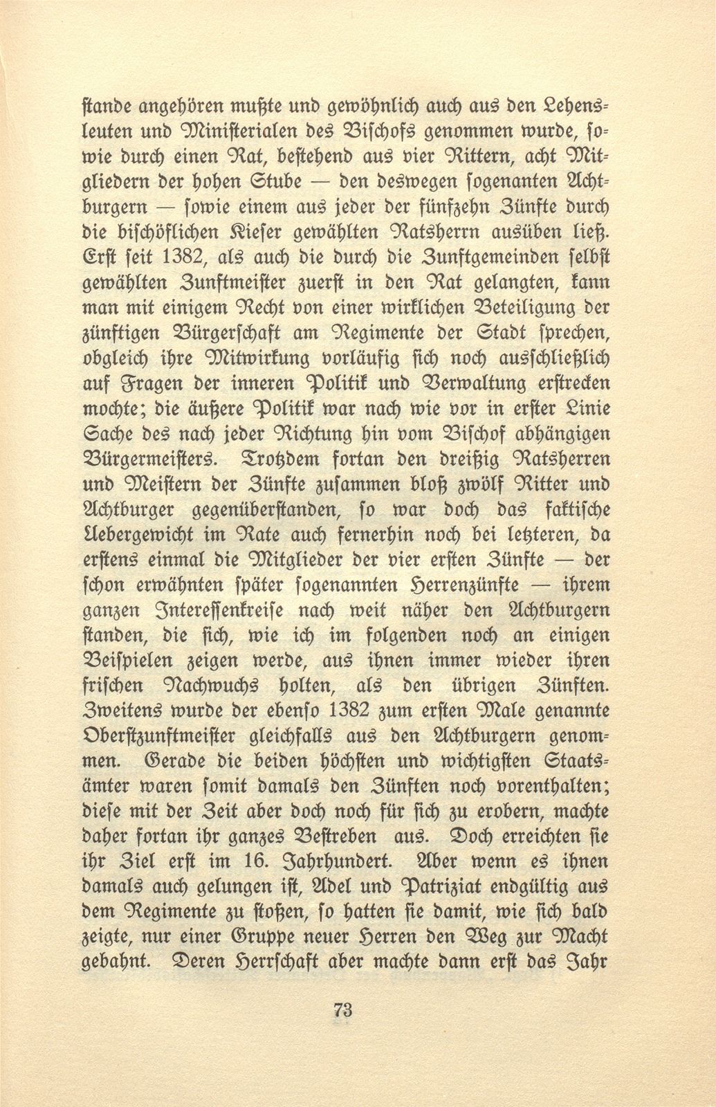 Stände und Verfassung in Basel vom 16. bis 18. Jahrhundert – Seite 4