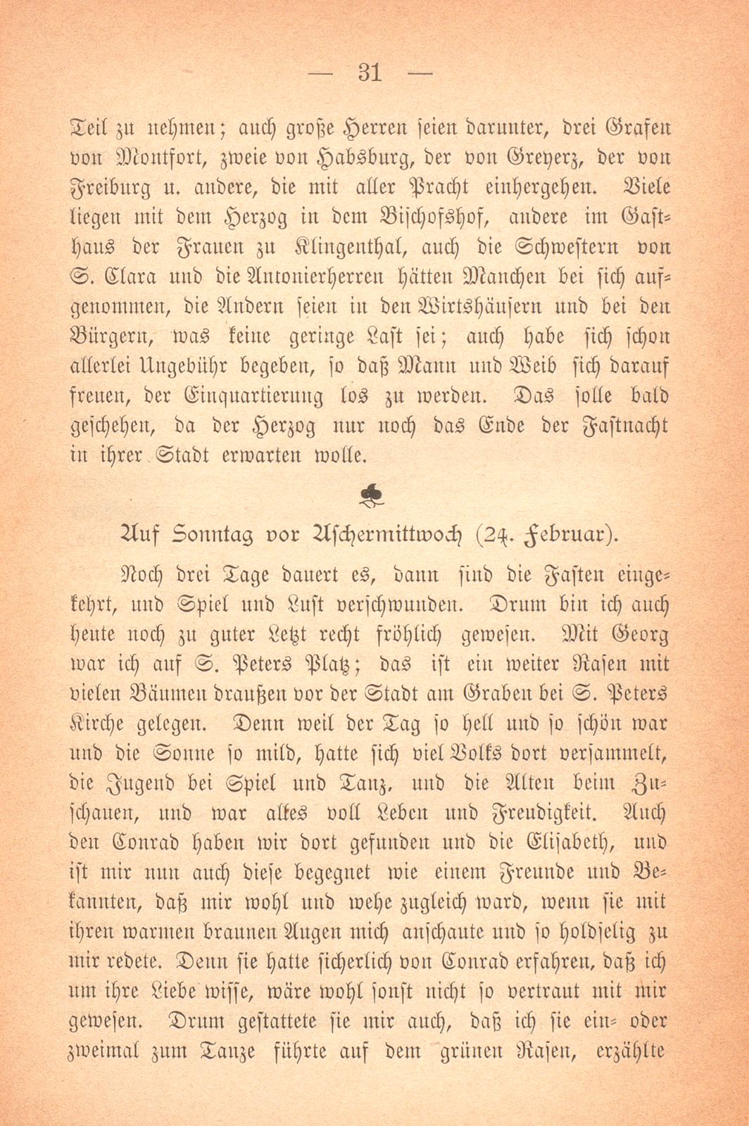 Aus dem Tagebuch des Schreibers Giselbert. (1376-1378) – Seite 19