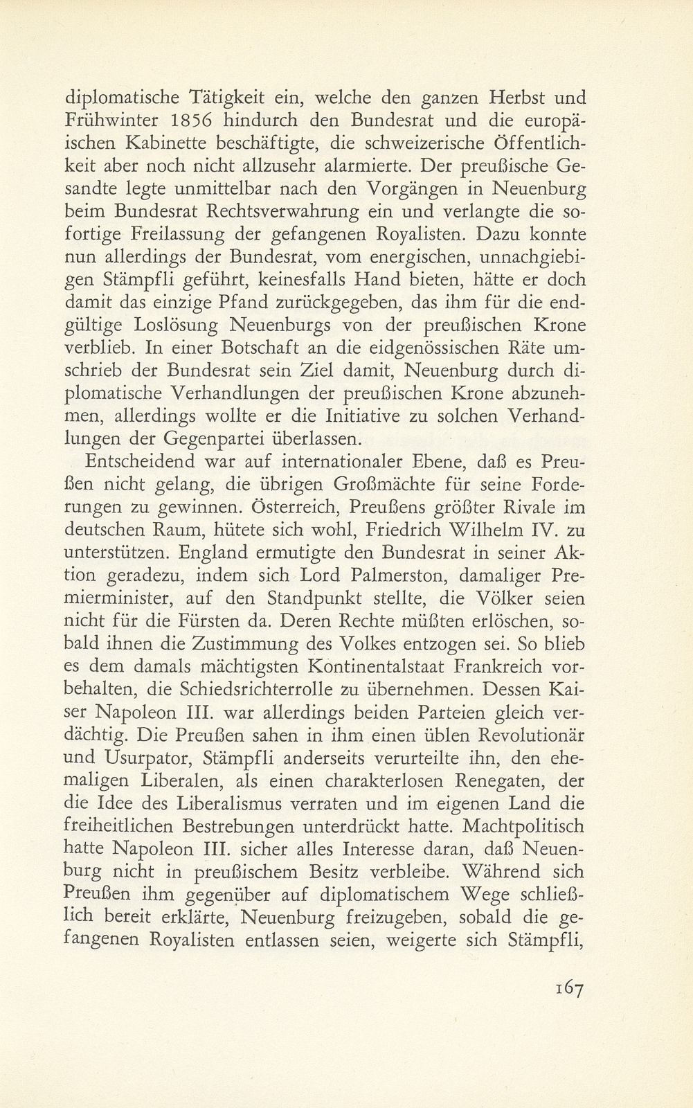 Der Neuenburger Handel (1856/57) und der Savoyerkonflikt (1860) in baslerischer Sicht – Seite 11