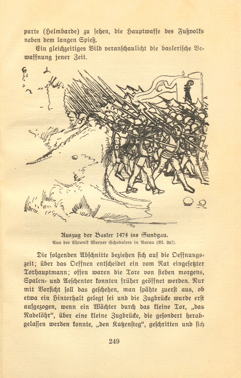 Torhut und Scharwache zu Basel in der zweiten Hälfte des XV. Jahrhunderts – Seite 9